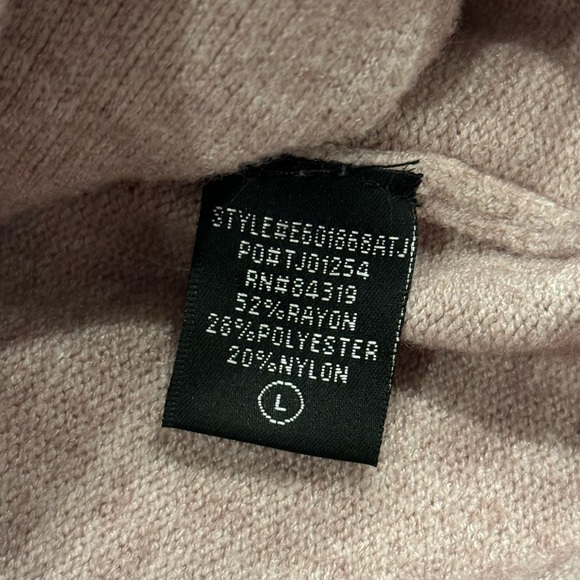 Cyrus Sweater Women Size Large Mauve Rose Pink Tunic Style Knit Preppy Office - Picture 8 of 10